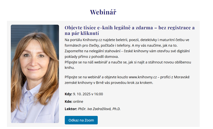 pozvánka na webinář